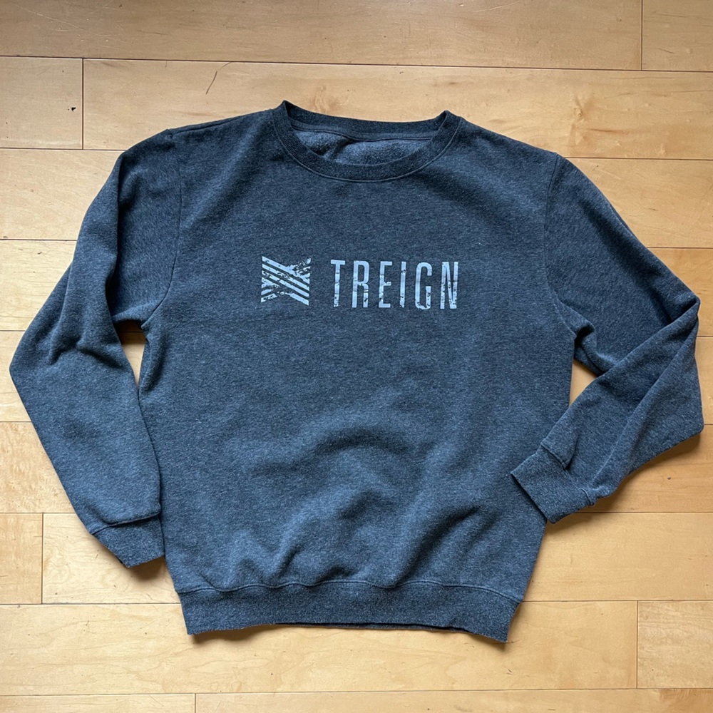Treign Crewneck Pullover Sweatshirt, size‎ Large (NO TAGS!), athleisure, workout